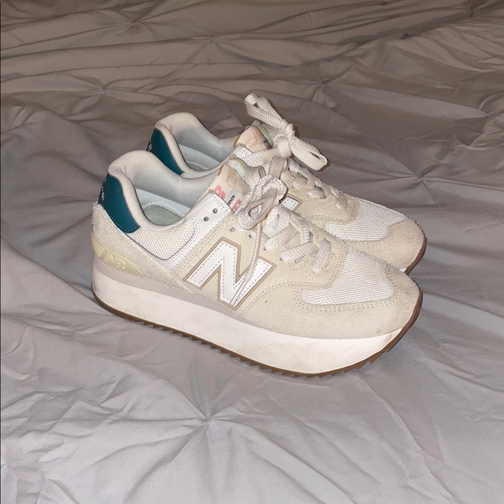 New Balance 574 Platform Sneakers